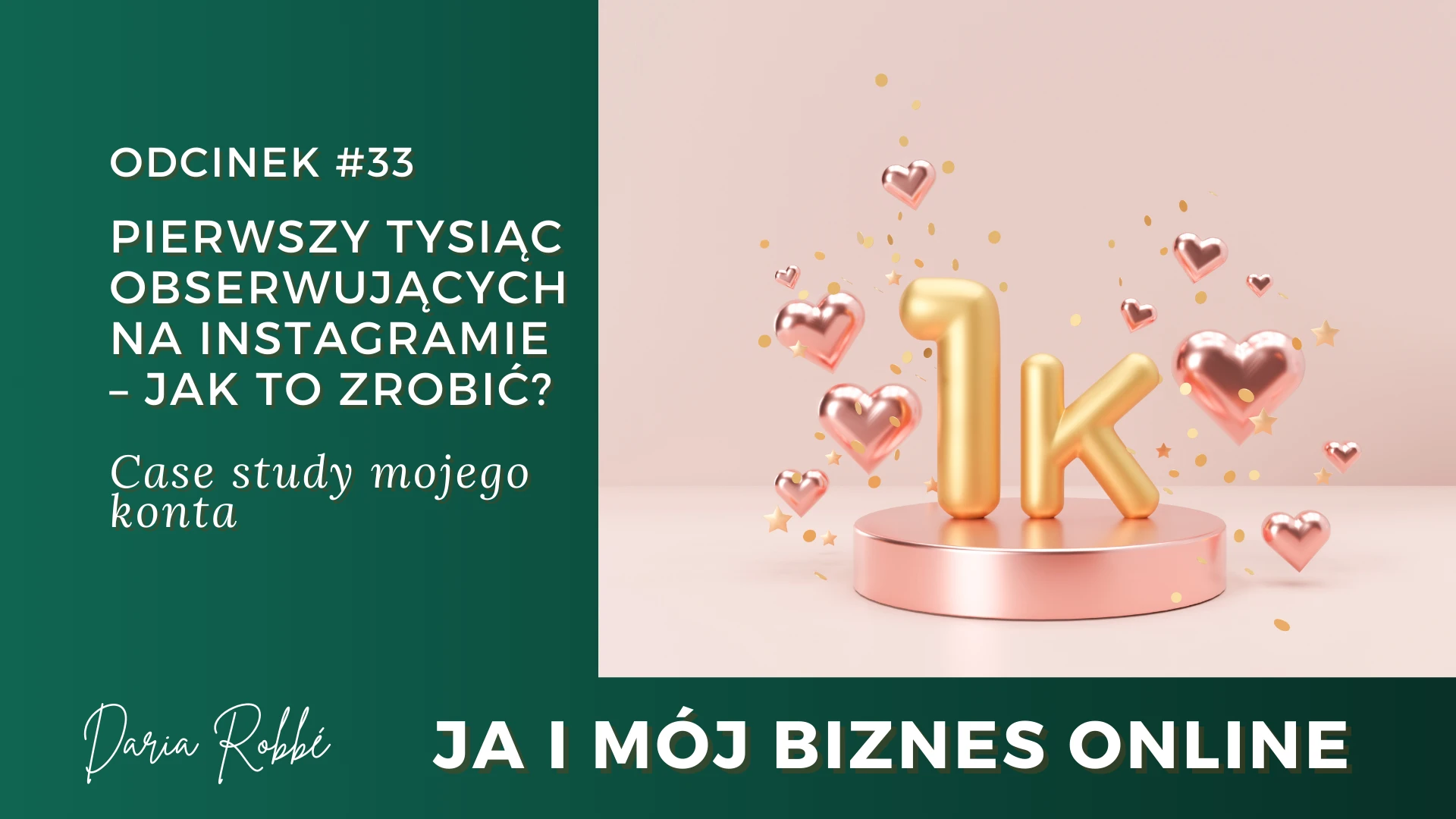 JIMBO #33 Pierwszy tysiąc obserwujących na Instagramie – jak to zrobić? Case study mojego konta